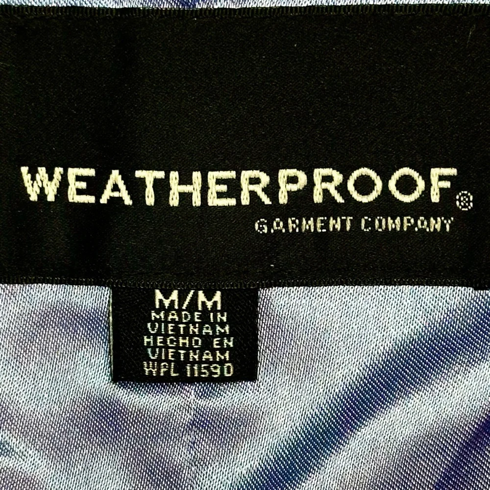 Weatherproof Lavender Rain Jacket Women’s M Periwinkle Lightweight Trench Coat‎